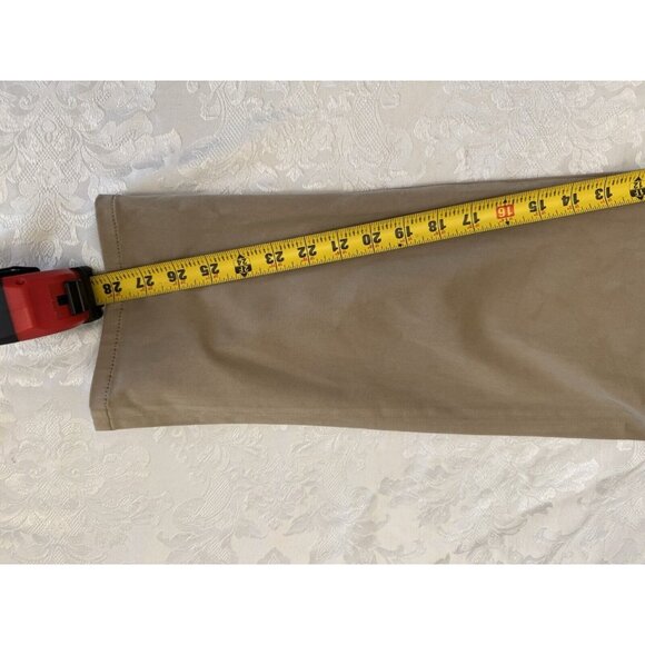 AG Adriano Goldschmied The‎ Everett 36x28 Slim Straight Jean Pants Beige Flaw - Picture 11 of 12